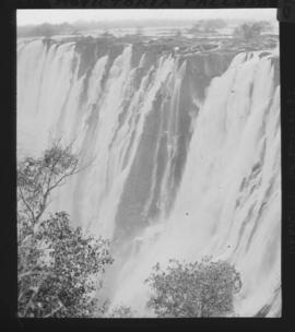 Zimbabwe. Victoria Falls from eastern extremity.