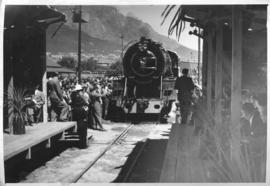 The first SAR Class S1 No 374 built at Salt River 1948 and named 'Voortrekker'. Shown here at the...
