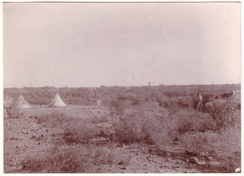 Circa 1900. Anglo-Boer War. Glen bridge over the Modder River full view.