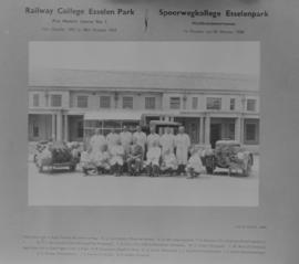 Johannesburg, October 1952. Fire master's course no 1 participants at Esselen Park Railway Colleg...