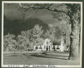 Paarl district, 1936. Rhone at Groot Drakenstein.