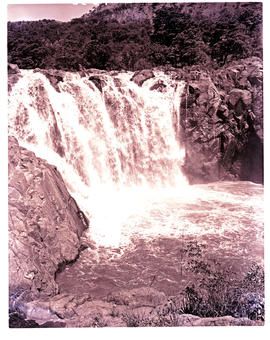 "Nelspruit district, 1960. Montrose waterfall."