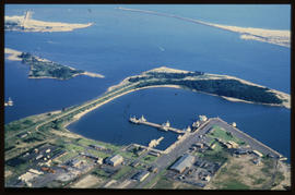 Richards Bay. Aerial view of Richards Bay Harbour.