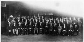 Pretoria, 1902. Station staff at old station.