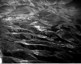 George district, 1935. Aerial Views of Outeniqua mountains.