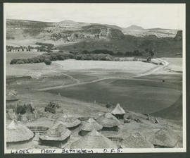 Bethlehem district, 1939. Tribal village.