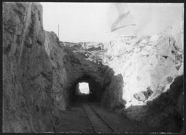 Windhoek, South-West Africa. Railway tunnel at Kruin, south of Windhoek. (Donated by Mr HJ Price)