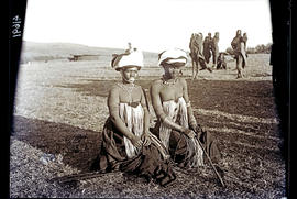 Transkei, 1932. Two young women of the Bomvaan tribe.