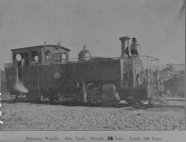 CGR Manning Wardle 2-6-4T 'A' side tank locomotive, weight 35 ton, load 120 ton. Did not receive ...
