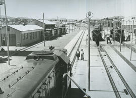 Windhoek, South-West Africa, 1961. Diesel depot.