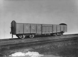 NGR 37ft high sided wagon No 3377 placed on traffic 1904 later SAR type B-6.