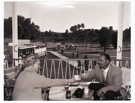 "Aliwal North, 1963. Cafeteria at hot spring resort."