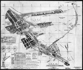 Port Elizabeth, 1947. Plan of Port Elizabeth harbour.