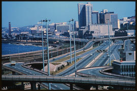 Port Elizabeth, January 1972. Freeway system. [S Mathyssen]