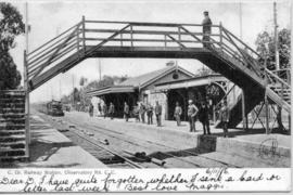 Cape Town, 6 November 1906. Observatory Road railway station.
