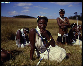 Zululand, 1961. Young Zulu women.