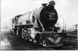 SAR Class 16D No 862 'Big Bertha' built by Baldwin Locomotive Works in 1926.