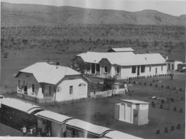 Rehoboth, South-West Africa, 1914/15. Railway station. (EH King Papers. King served in the Union ...
