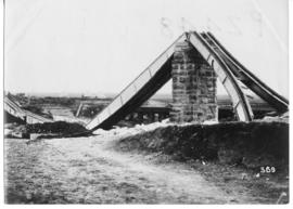 Bronkhorstspruit. Bridge damaged during the Anglo_Boer War.