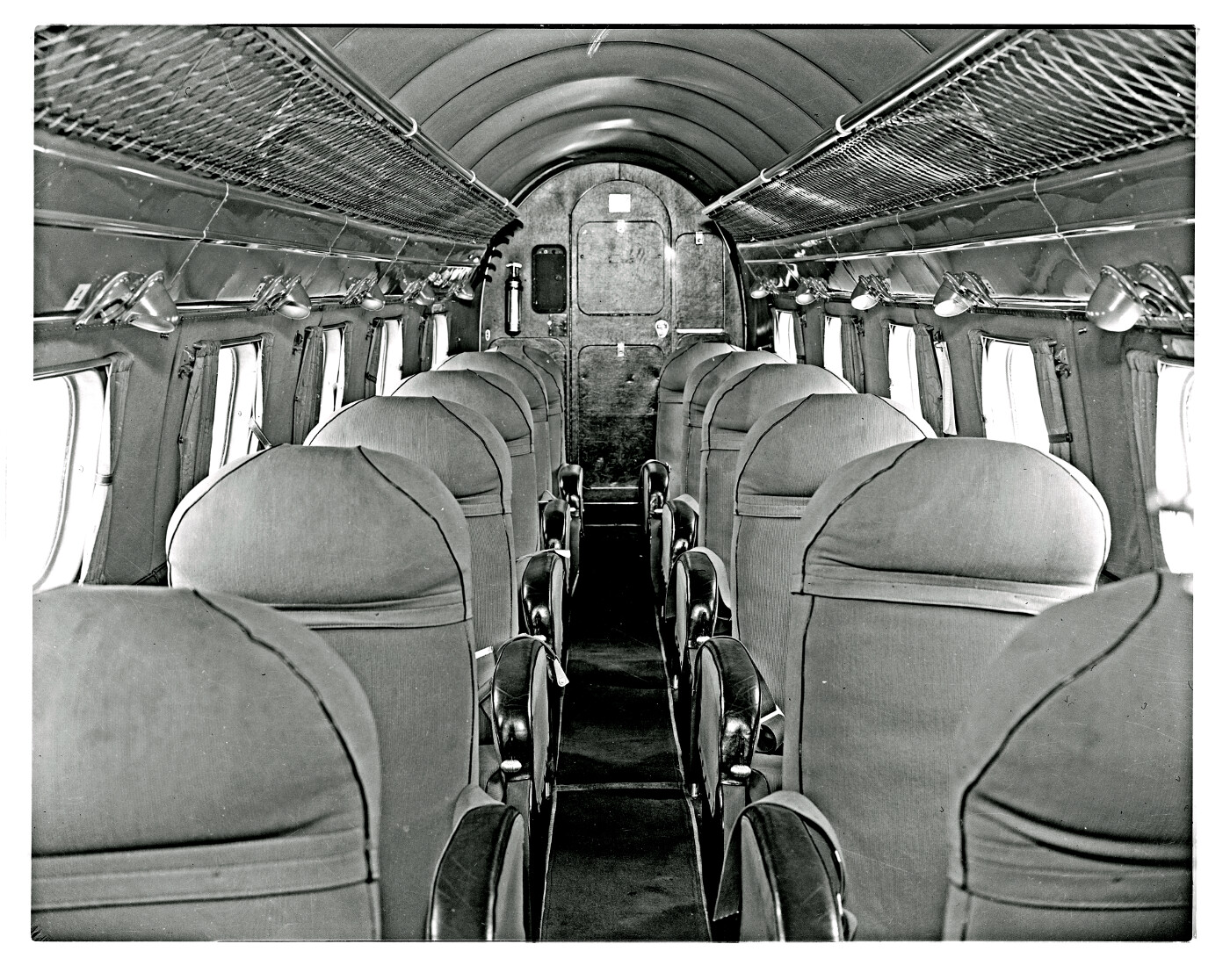 SAA Lockheed Lodestar interior. - Atom site for DRISA