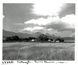 Tulbagh district, 1955. Farmhouse.