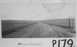 Masango, 1895. Looking south along railway line from station. (EH Short)