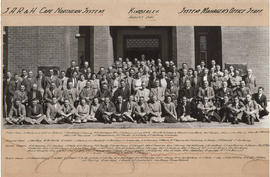 Kimberley, August 1941. System Manager's staff, Cape Northern System.