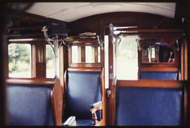 Interior of SAR passenger coach.
