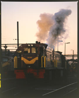 Johannesburg, 1990. SAR Class 34-000 No 34-004.