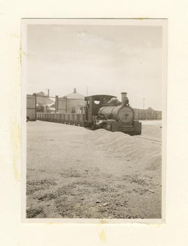 Kimberley. One of four 0-4-0 well tank engines buil in 1906 by WG Bagnall on 18 inch gauge for De...