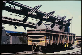 Port Elizabeth, September 1984. Manganese truck tipper at Port Elizabeth harbour. [Z Crafford]