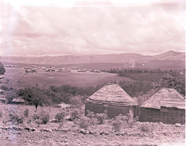 "Sabie district, 1960. Traditional huts."