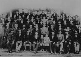 Germiston, 1896. Station staff.