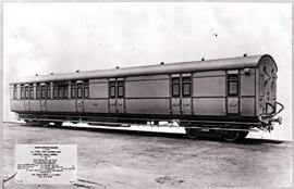 
SAR type U-5-C side door suburban coach, all steel. Leeds Forge Co.
