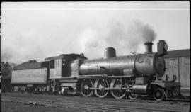 Cape Town. SAR Class 5 'Enlarged Karoo' No 783 at Paarden Eiland shed.