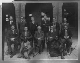 Johannesburg, 29 June 1933. Group of men at Accounts Correspondence Office.
