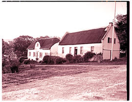 "Knysna, 1945. Old cottages."