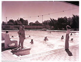 "Kimberley, 1942. Swimming pool."