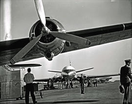
Johannesburg. Palmietfontein airport. De Havilland Comet G-ALYU.
