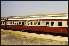 August 1988. SAR dining car No 199 'Umfolozi'.