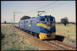 January 1992. SAR Class 12E with Blue Train.