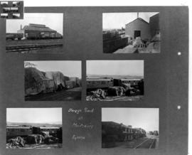 Pietermaritzburg, August 1924. Six images of the SAR storage yard.