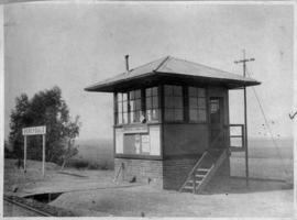 Johannesburg. Signal cabin at Percydale. (Collection on signalling equipment)