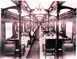Interior of SAR dining saloon Type A-22 No 201 'Notwani'.