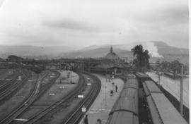 Pietermaritzburg. View of railway station.