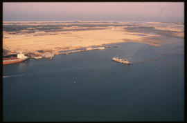 Richards Bay, July 1982. Aerial view of Richards Bay Harbour. [T Robberts]