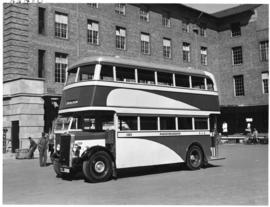 Johannesburg. Leyland TD5 double-decker bus No 1129.