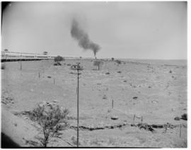 Transkei, 5 March 1947. Royal Train pulled by SAR Class 19D locomotives.