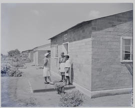 Vereeniging, 1950. Township houses.