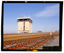 Bapsfontein, December 1982. Control tower at Sentrarand. [T Robberts]
